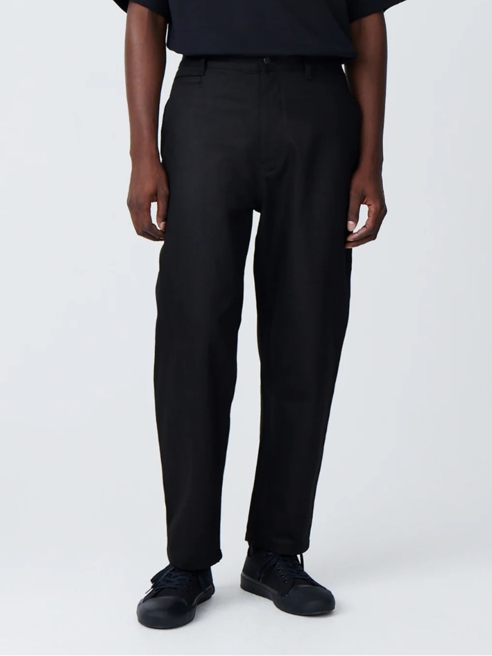 STUDIO NICHOLSON BILL SNM - 102 SELVEDGE DENIM
BLACK
100% COTTON